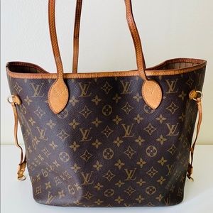 Louis Vuitton Neverfull MM Monogram Canvas Tote